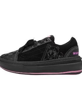 SAILOR MOON x Vans Overt CC 低帮 板鞋 女款 黑色