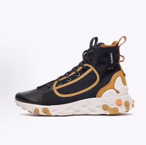 Nike React Ianga 厚底  高帮跑步鞋 男女同款