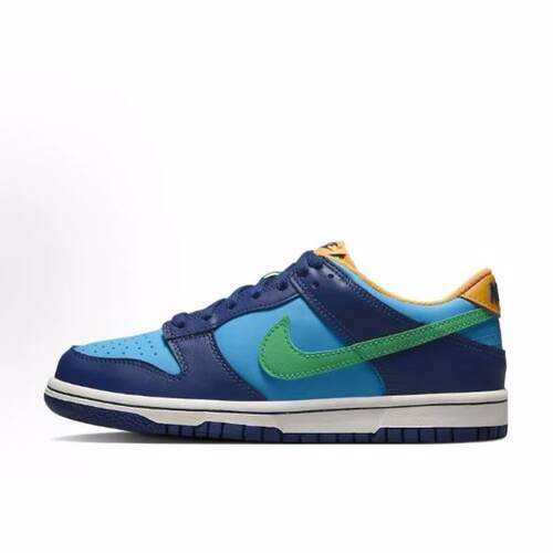 Nike Dunk 皮革 潮流 防滑耐磨 低帮 板鞋 青少年
