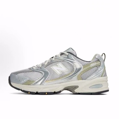 New Balance NB 530 千禧风 春季  低帮跑步鞋 男女同款 浅灰色
