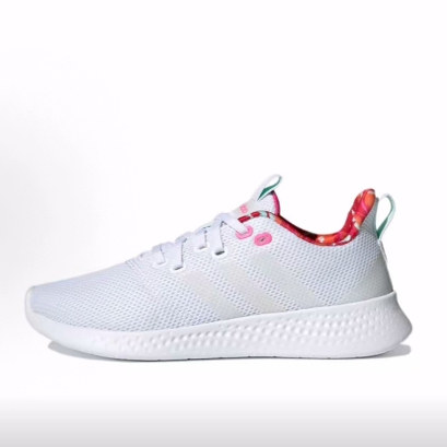 adidas neo Puremotion 2.0 舒适 网布织物 低帮 休闲跑步鞋 女款