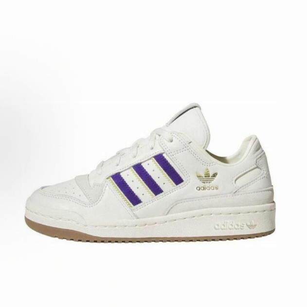 adidas originals FORUM 舒适百搭 时尚板鞋 女款 白色