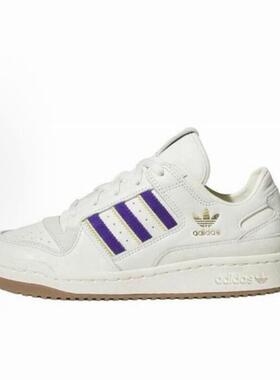 adidas originals FORUM 舒适百搭 时尚板鞋 女款 白色