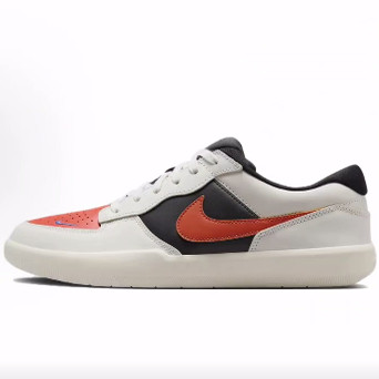 Nike SB Force 58 舒适百搭薄底 耐磨 低帮 板鞋 男女同款 白色