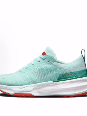 Nike Invincible 3 耐磨透气低帮 休闲训练跑步鞋 女款 绿色
