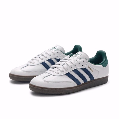 adidas originals SAMBA OG 舒适百搭薄底 低帮 板鞋 男女同款