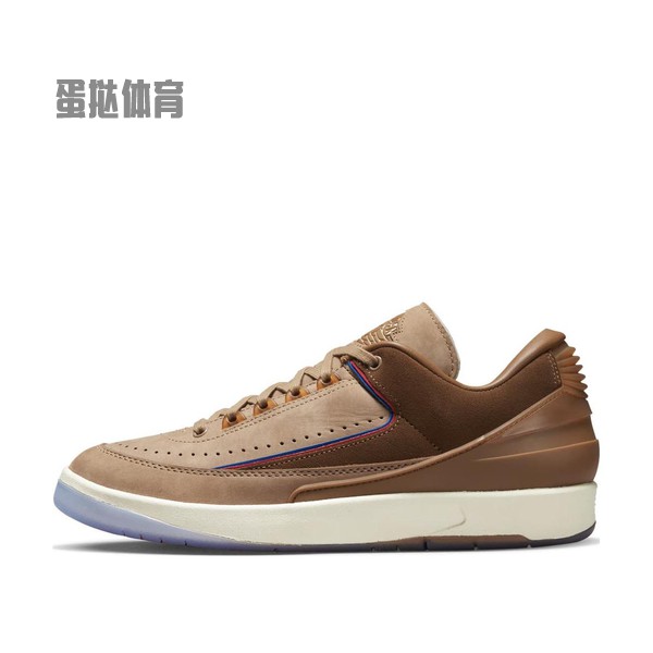 【蛋挞体育】 Jordan 复古篮球鞋 棕色 低帮 two 18 x Air 2