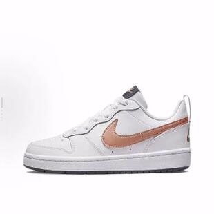 Nike Court Borough Low 2 低帮 儿童板鞋 青少年