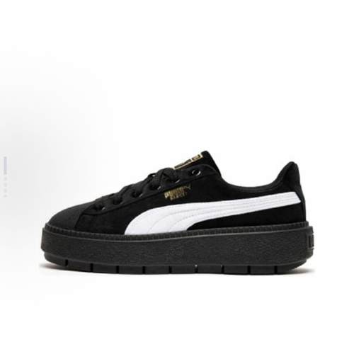 PUMA Platform Trace V  板鞋 女款 黑白372613-01