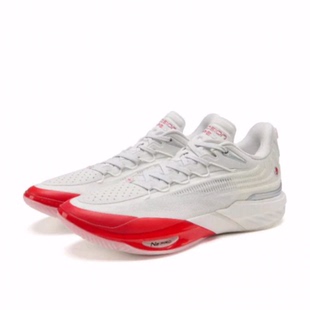 ANTA SNEAKERVERSE Eclosion Type 2 低帮 篮球鞋 男款 白红