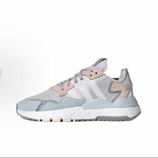 adidas originals Nite Jogger 减震防滑 低帮 生活休闲鞋 女款