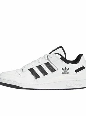 adidas adidas originals FORUM Low低帮板鞋男女同款白黑IH7830