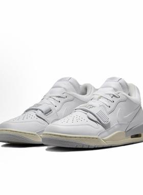 Jordan Legacy 312 耐磨 低帮 复古篮球鞋 男款 白色HJ9199-111