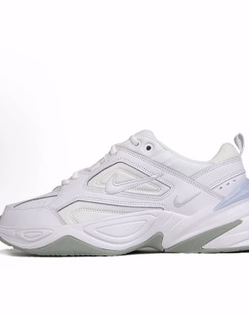 Nike M2K Tekno Tekno 舒适 耐磨 低帮老爹鞋 男款 白色