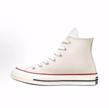 Converse Chuck 70 高帮 帆布鞋 男女同款 米白