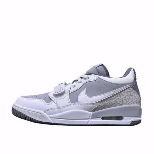 Jordan Legacy 312 时尚舒适 低帮 复古篮球鞋 男款 灰色