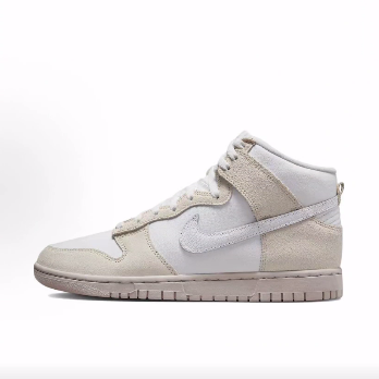 Nike Dunk High EMB 盐湖城 高帮 板鞋 男款 白色