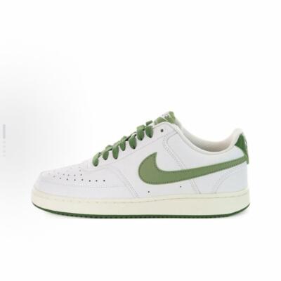 Nike Court Vision Low 休闲低帮 板鞋 男女同款 白绿FJ5480-100