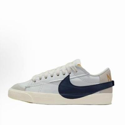 Nike Blazer Low '77 JUMBO OLY 皮革绒面革  低帮 板鞋 女款
