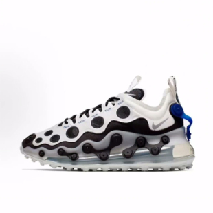 Nike 铆钉运动 男女同款 白 720 生活休闲鞋 Max Air ISPA 低帮