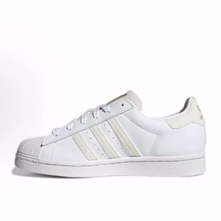 originals 女款 Superstar系列 板鞋 汉玉白 低帮 adidas