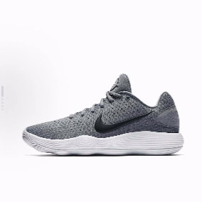 Nike Hyperdunk 2017 LOW EP 舒适透气 低帮 篮球鞋 男女同款灰色
