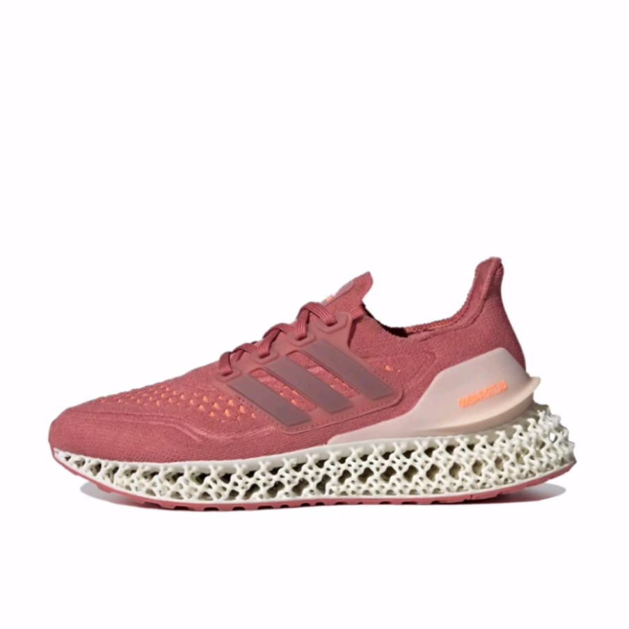adidas 4D FWD 防滑耐磨透气轻便 低帮 马拉松跑步鞋 女款 粉色,运动鞋new,跑步鞋,淘宝优惠券,粉丝福利购,淘宝优惠卷