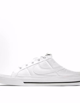 Nike Court Legacy Mule 简约舒适 低帮 板鞋 女款 白黑