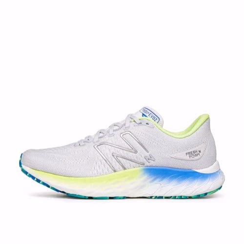 New Balance NB EVOZ 缓震 低帮 训练跑步鞋 男款 浅灰色
