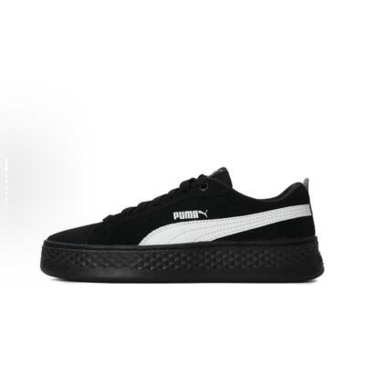 PUMA Smash Platform  Platform Suede 低帮 板鞋 女款 366488-02