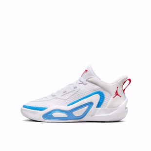 Jordan Tatum 1 塔图姆一代 低帮 儿童篮球鞋 白蓝 中小童