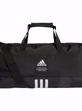 adidas阿迪达斯 干湿分离大容量 尼龙 健身包 中号 男女同款 黑色