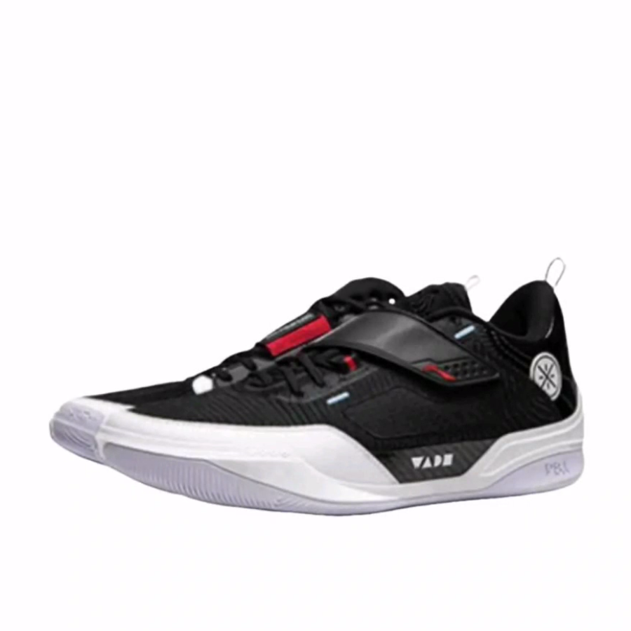 LiNing李宁 韦德808 4 Ultra 减震防滑 低帮 篮球鞋 男款 黑色