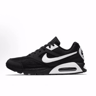 Nike Air Max Ivo 复古 低帮 Air Max 休闲跑步鞋 男款 黑色