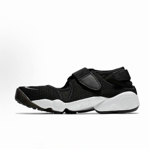 Nike Air Rift BR 简约 沙滩凉鞋 女款 黑