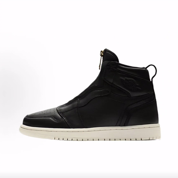 Air Jordan 皮革 高帮 复古篮球鞋 女款