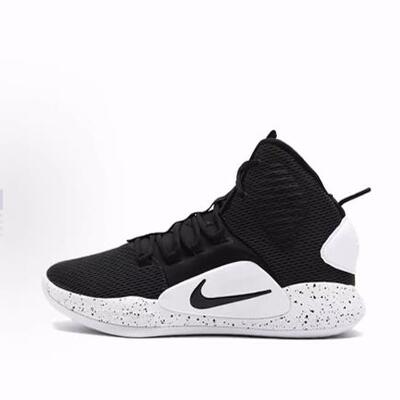 Nike Hyperdunk X 轻便 高帮 实战篮球鞋 男款 黑白