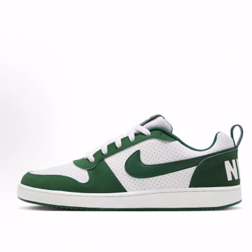Nike Court Borough LOW 低帮 板鞋 男款 白绿