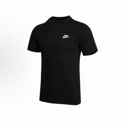 Nike Sportswear 字母Logo刺绣小钩印花圆领短袖T恤 男款