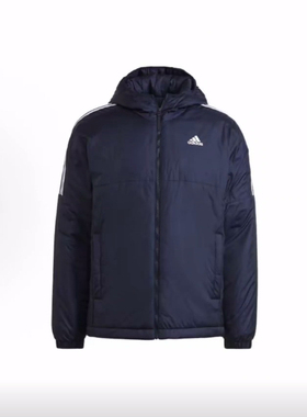 adidas ESSENTIALS 户外运动保暖夹克棉服 男款