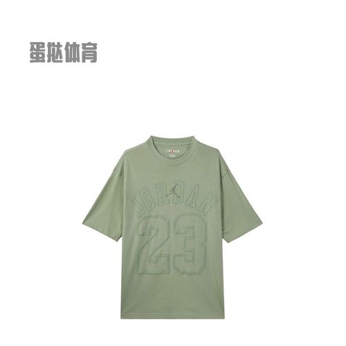 【蛋挞体育】 Jordan T恤 SS24 乔丹 男款 油绿色