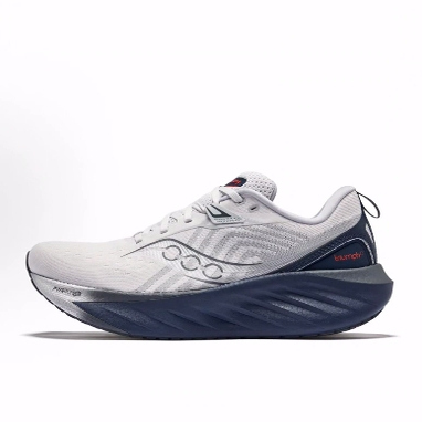 Saucony TRIUMPH胜利 22 级低帮 训练长跑跑步鞋 男款 白深兰