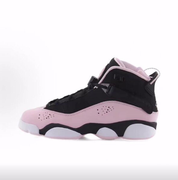 Jordan Air Jordan 6 Rings PU中帮 儿童篮球鞋 男女同款