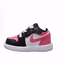 Jordan Air Jordan 1 Low Alt 减震 低帮 复古篮球鞋 黑粉 婴幼童