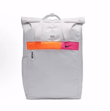 Nike 耐克 时尚简约休闲运动 双肩包 常规 男女同款情侣款 浅银灰