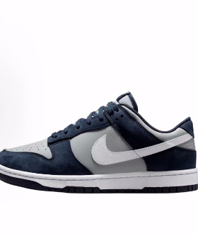 Nike Dunk Low 耐磨 低帮 板鞋 男女同款 蓝灰色