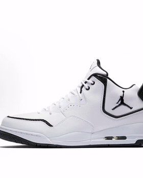 Jordan Courtside 23  日常百搭 耐磨 中帮 复古篮球鞋 男款 白