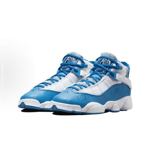 Jordan Air Jordan 6 Rings Denim 高帮 儿童篮球鞋 DM8956-100