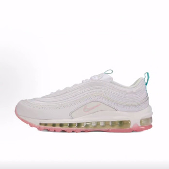 Nike Air Max 97 耐磨 低帮 休闲跑步鞋 女款 珍珠白