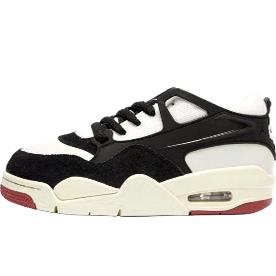 Jordan Air Jordan 4 RM 舒适休闲 低帮 复古篮球鞋 男款 黑白